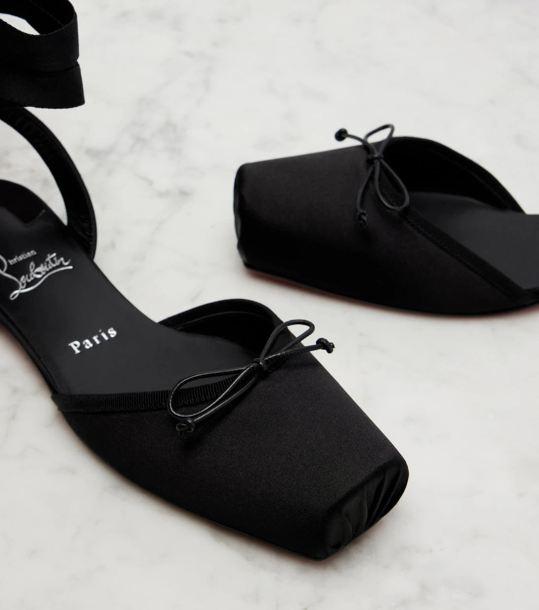Christian Louboutin - Cassia satin flats