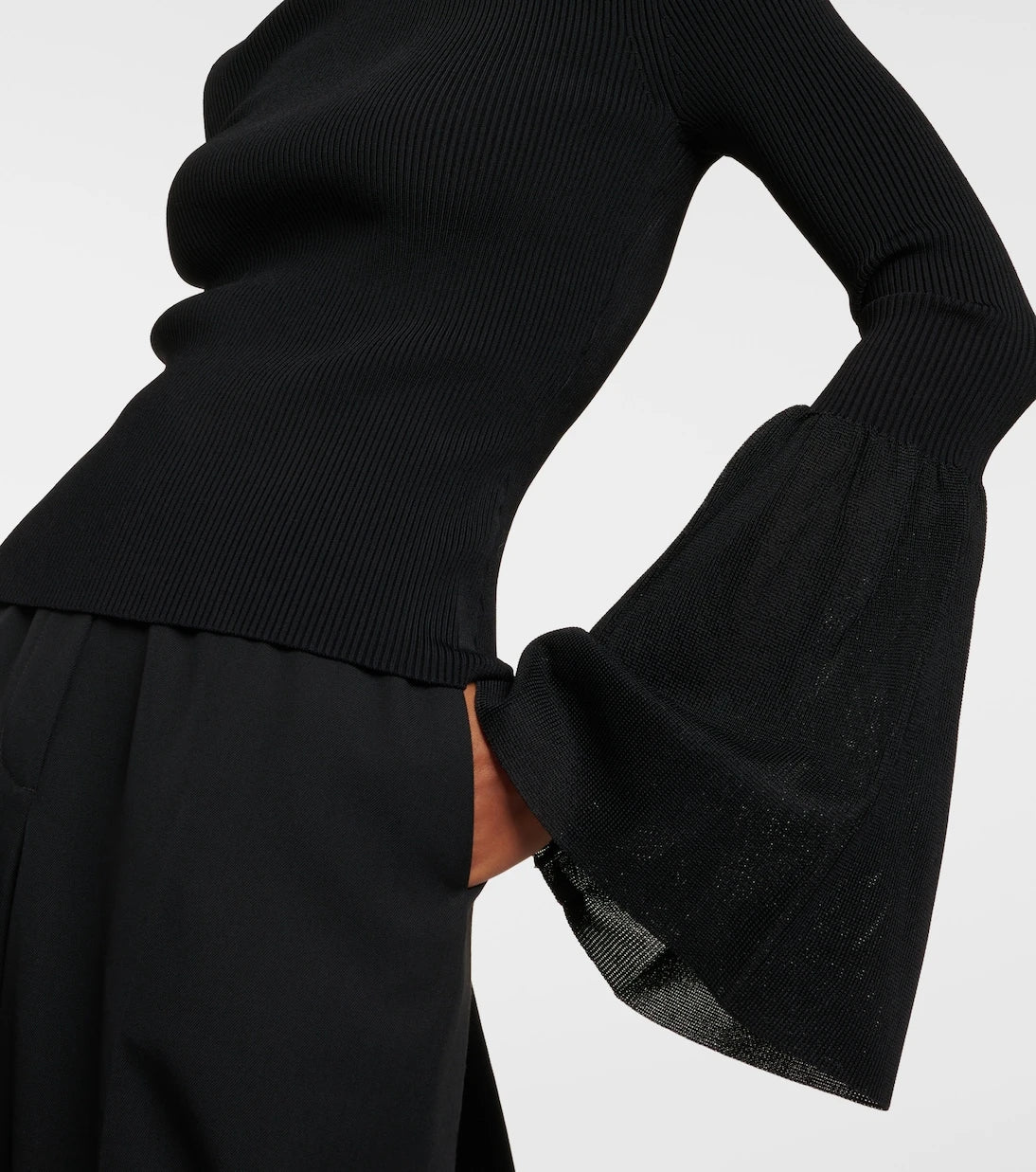 Altuzarra - Ruffled turtleneck top