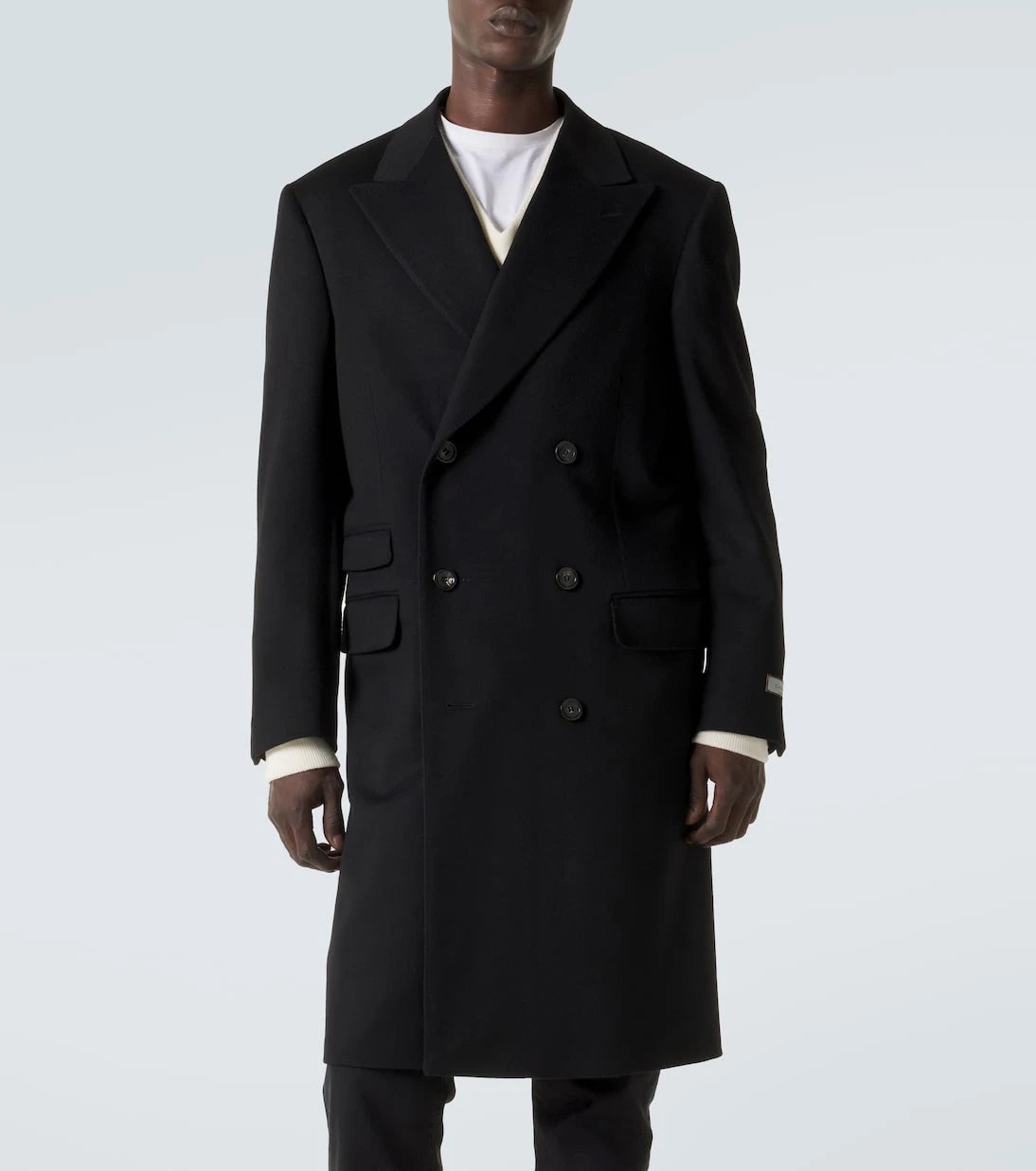 Canali - Double-breasted wool and cashmere coat