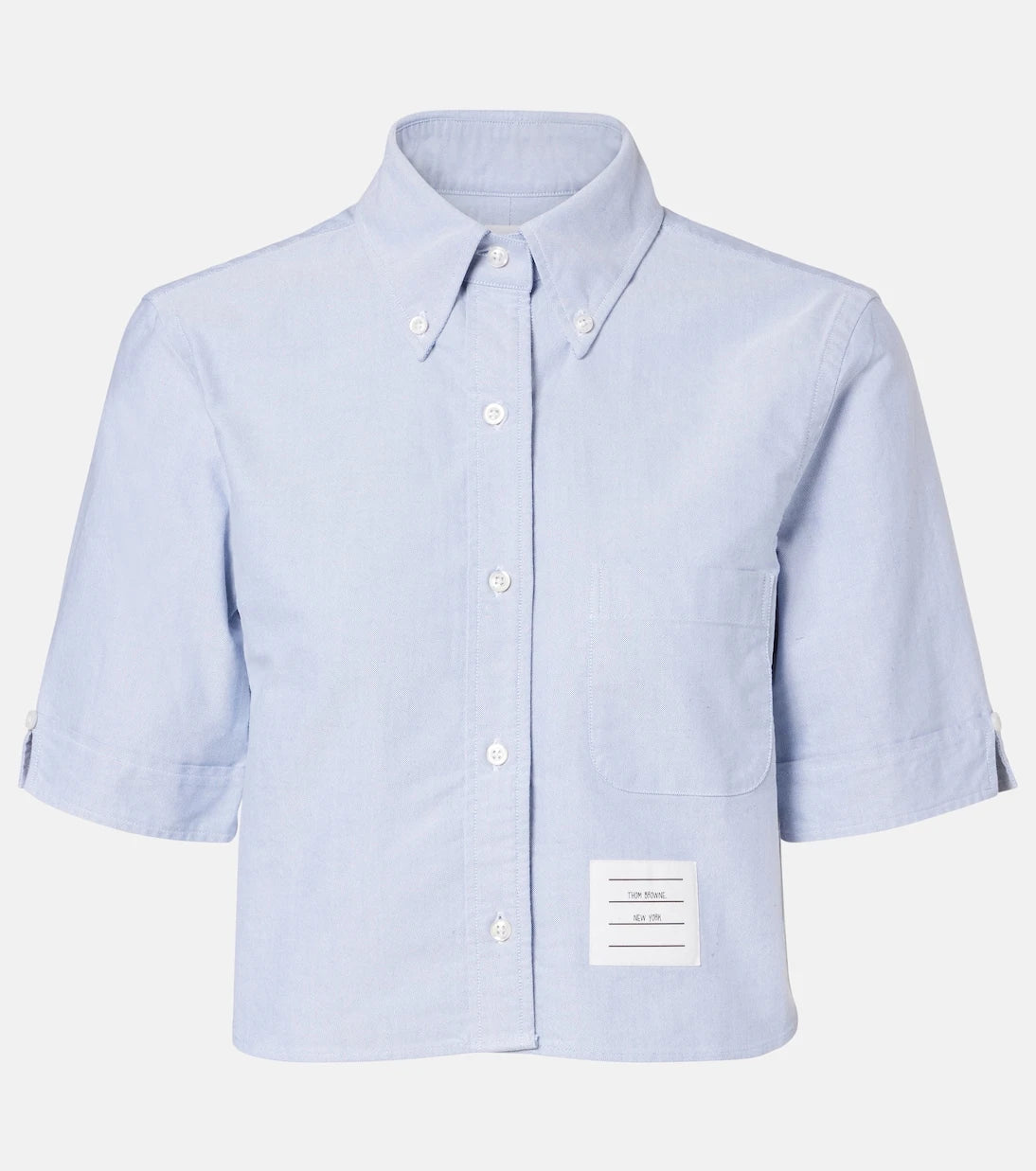 Thom Browne - Cropped cotton shirt