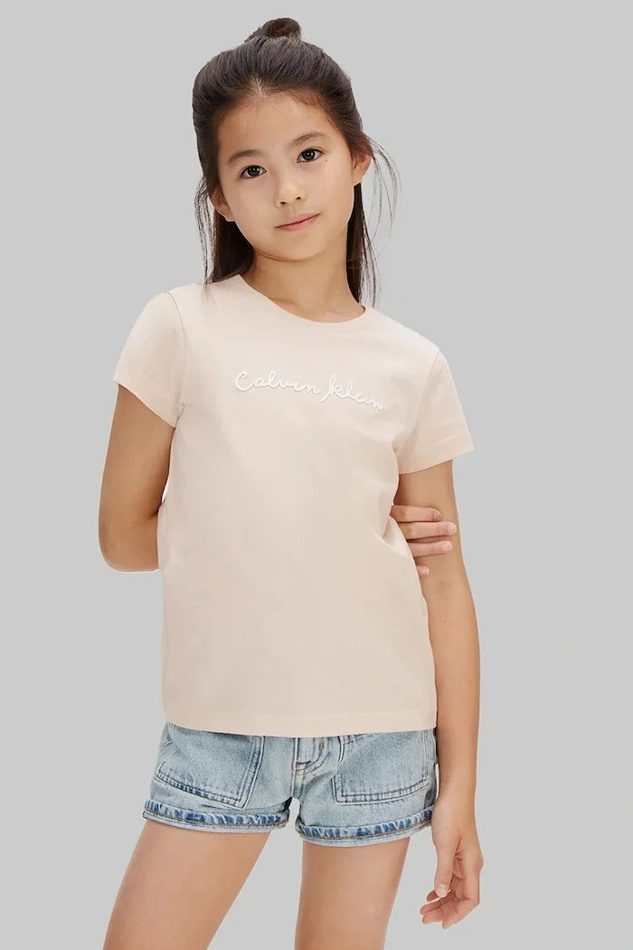 Calvin Klein Jeans тениска за деца от памук
