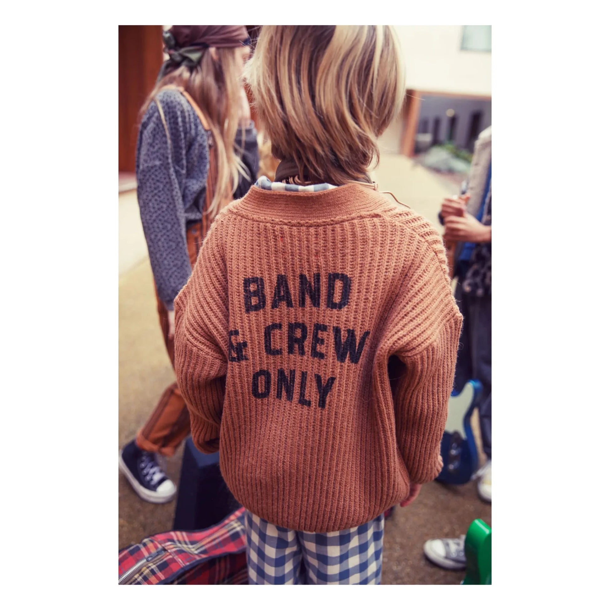 Piupiuchick - Band &amp; Crew Only Wool Cardigan | Brown