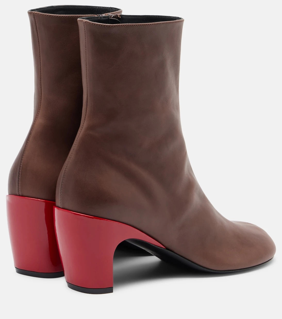 Dries Van Noten - 65 leather ankle boots