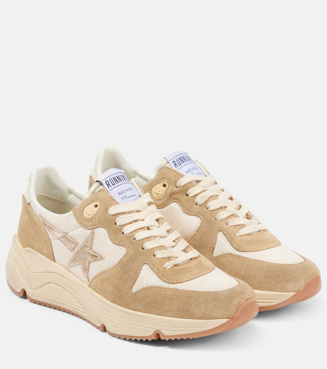 Golden Goose - أحذية سنيكرز Running Sole الجلدية
