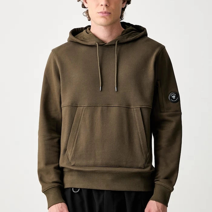 C.P. Company kapüşonlu erkek pamuklu sweatshirt