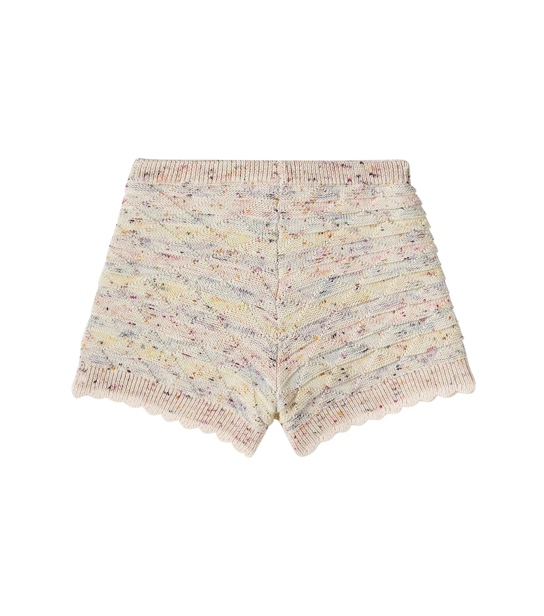 Zimmermann Kids - Rhiannon knitted cotton-blend shorts