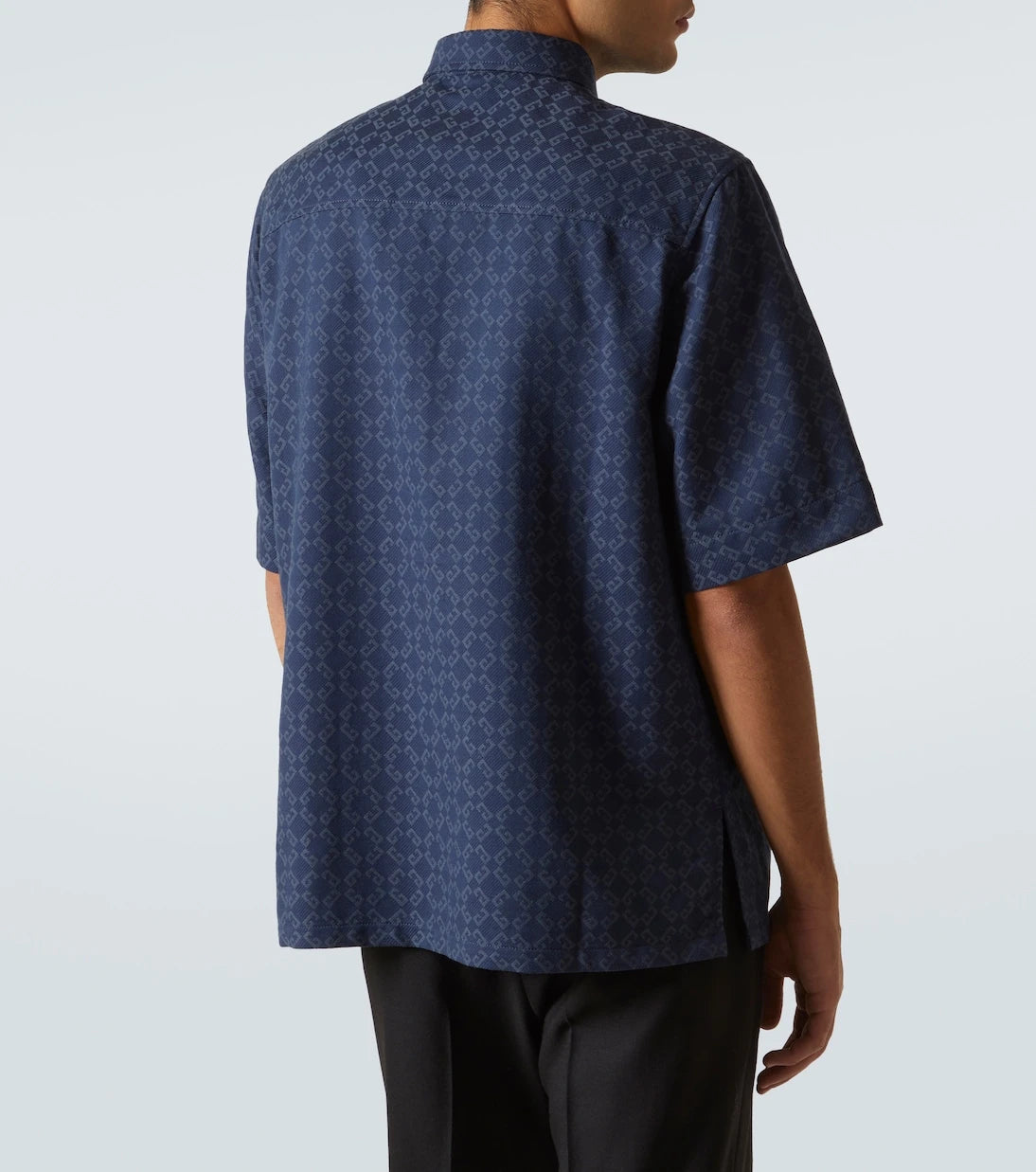 Givenchy - Monogram 72 jacquard denim shirt