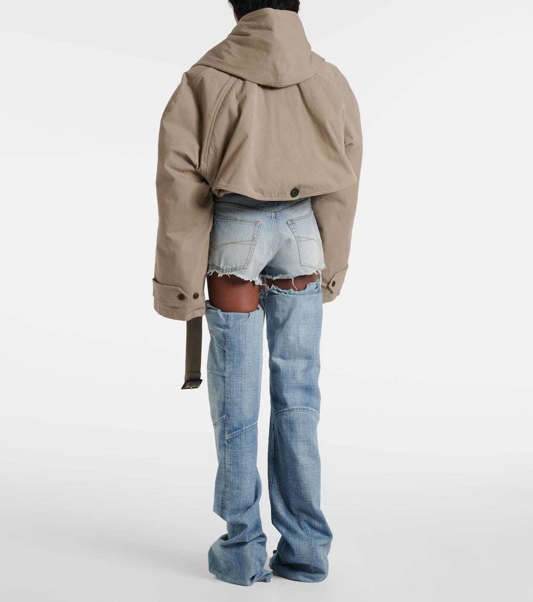 Balenciaga - شورت دنيم