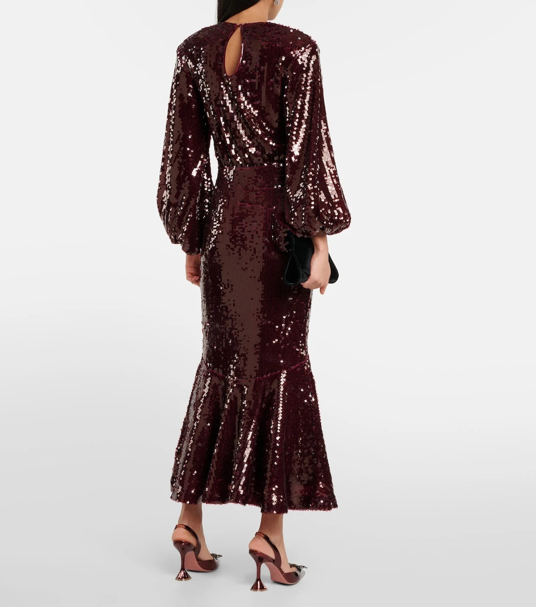 Rotate - Sequined maxi dress