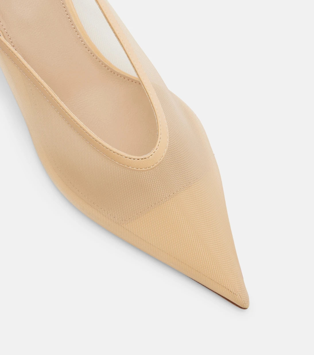 Le Monde Béryl - Venetian leather-trimmed mules
