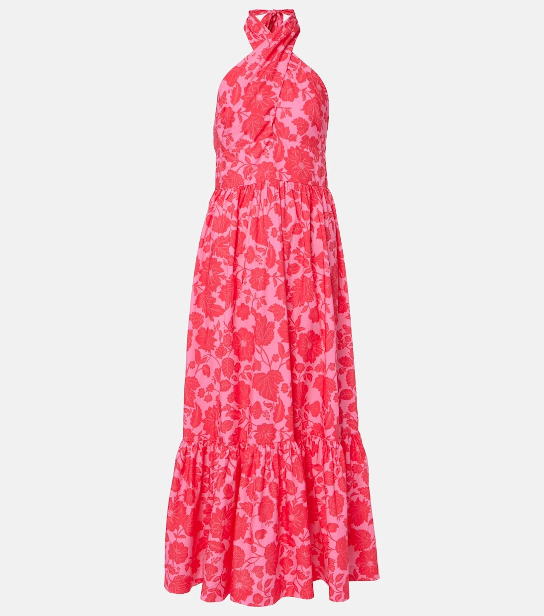 Heidi Klein - Fairhaven floral cotton-blend maxi dress