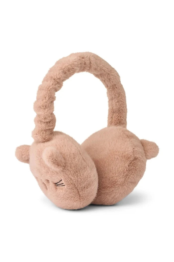 Çocuk kulaklıkları Liewood Timothy Peluş Kedi Kulak Isıtıcıları