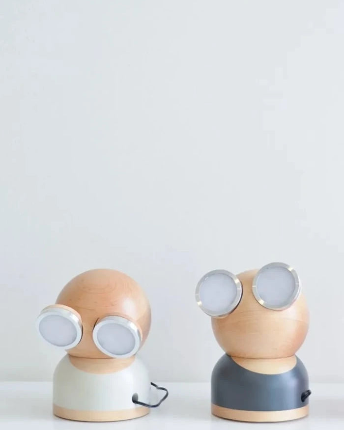 Нощна led лампа Design Nest Mr Watt Goggle
