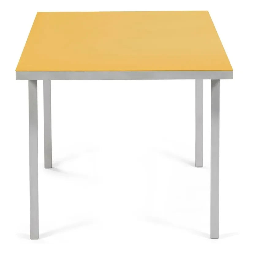 Valerie Objects - Alu dining table, Muller Van Severen | Yellow