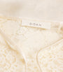 DÔEN Ivory Silk Satin Lucine Top
