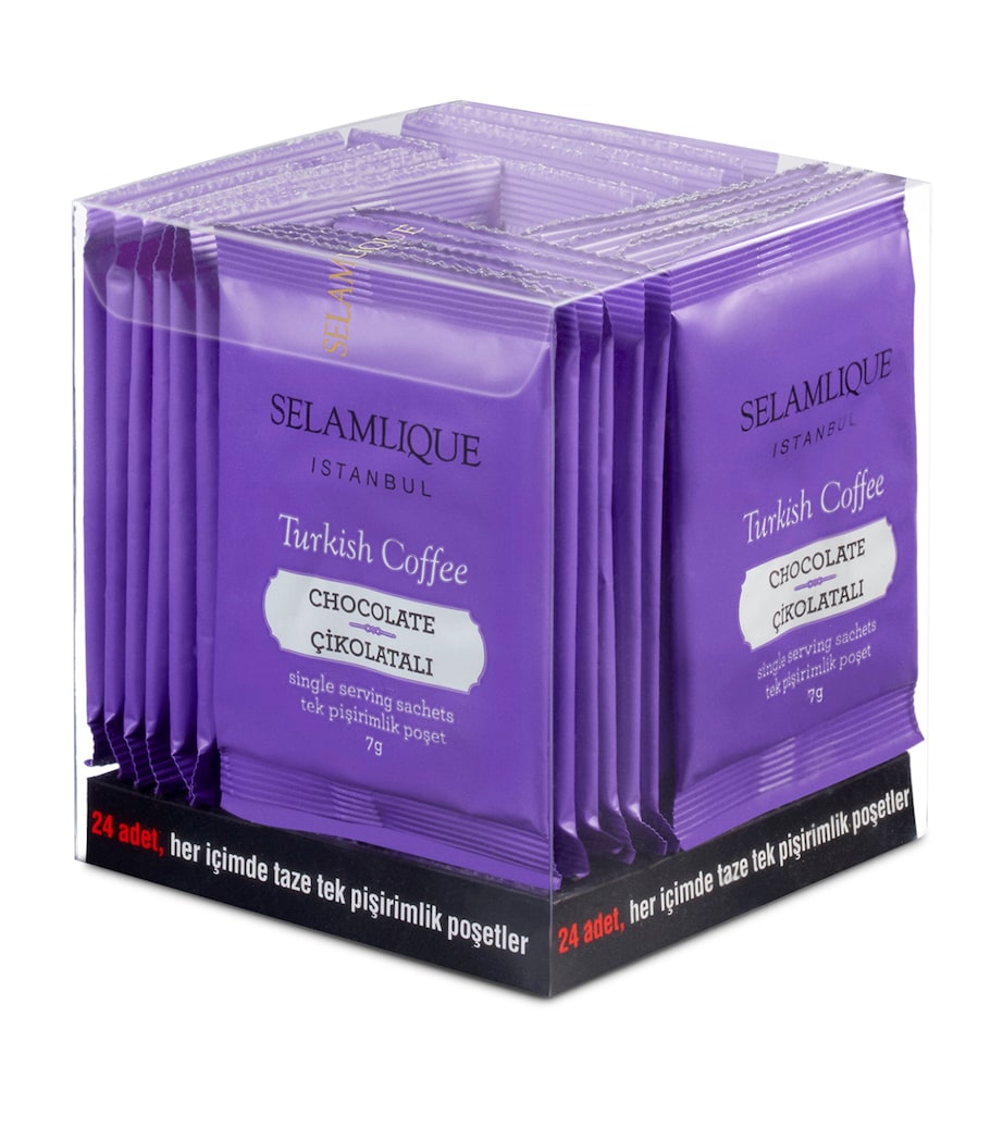 Selamlique Chocolate Turkish Coffee (24 Coffee Bags)