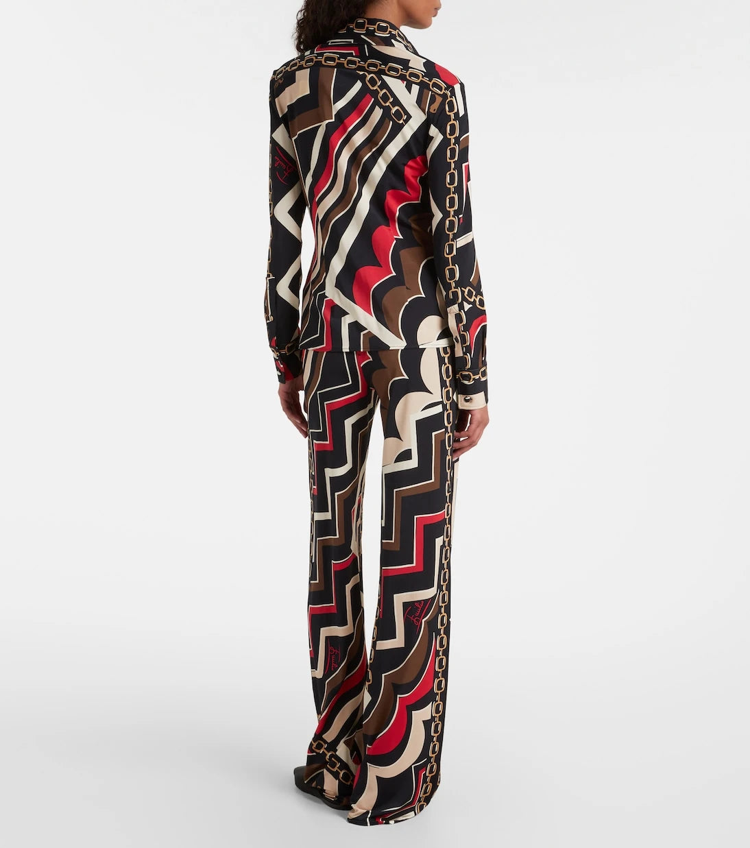 Pucci - Istrice satin jersey shirt