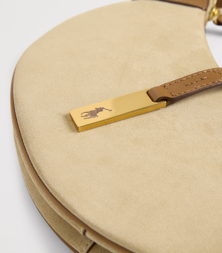Polo Ralph Lauren Mini Suede ID Shoulder Bag