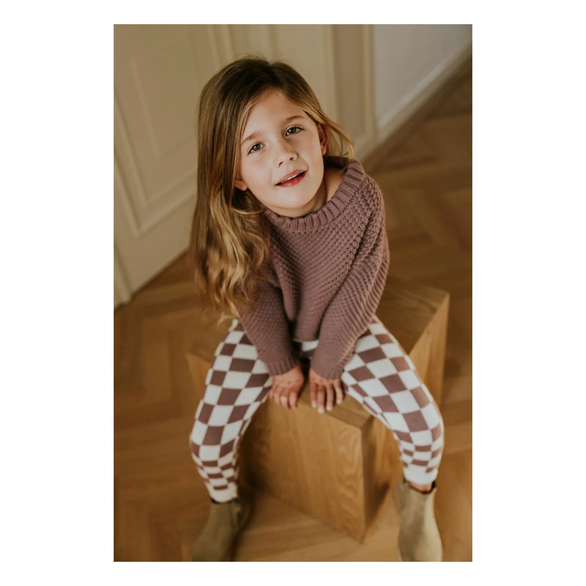 Yuki - Kyoto organic cotton sweater | Mauve