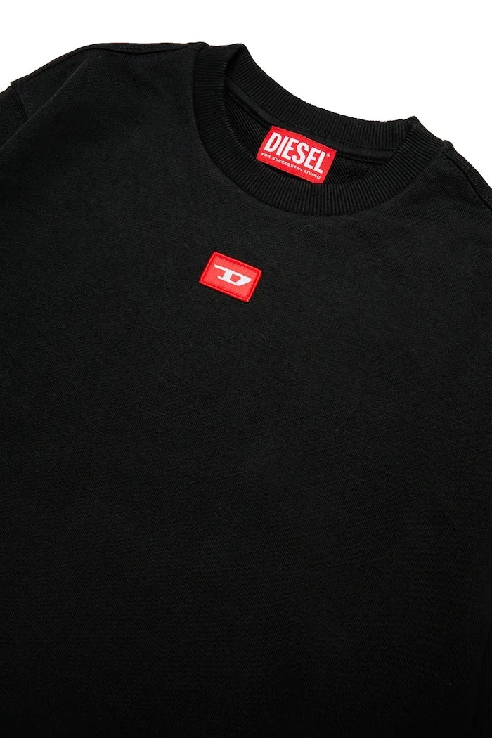Diesel суичър за деца от памук SXGIN OVER SWEAT-SHIRT