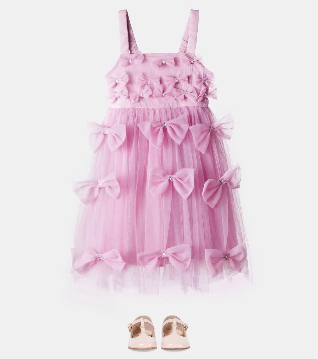 Tutu Du Monde - Papillon embellished tulle dress