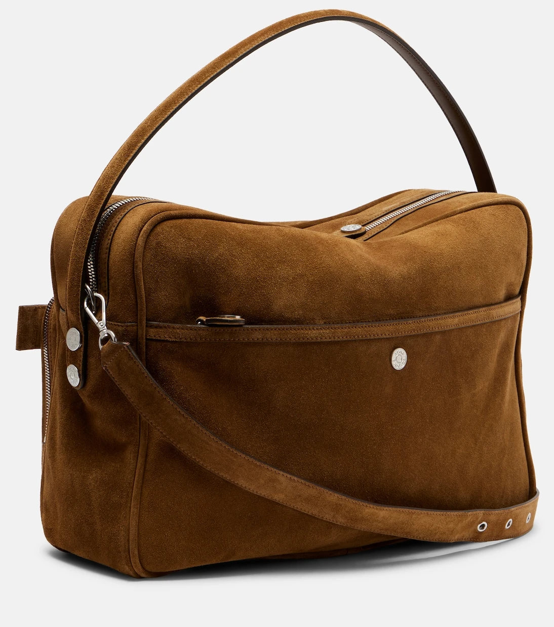 Acne Studios - Camero Camera Large suede shoulder bag
