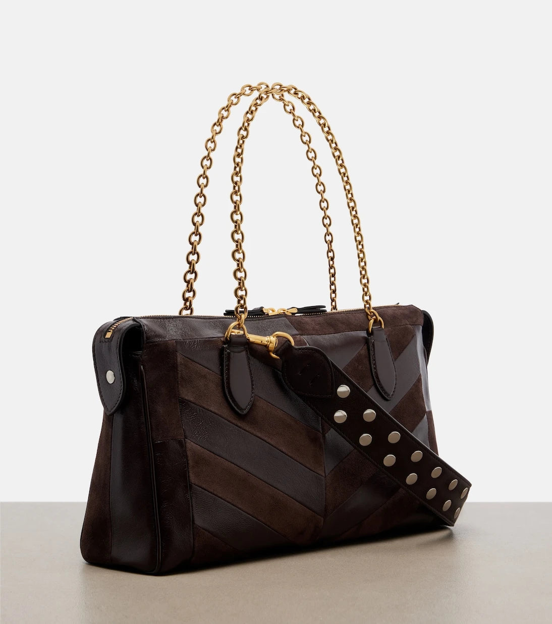 Valentino Garavani - Panthea Medium leather shoulder bag
