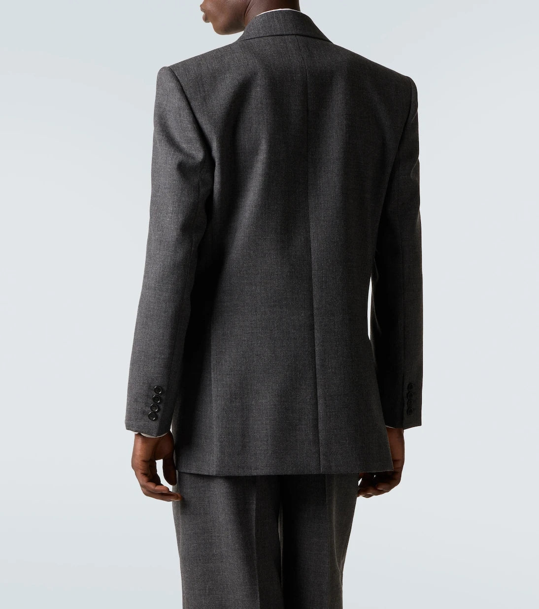 Saint Laurent - Double-breasted wool blazer