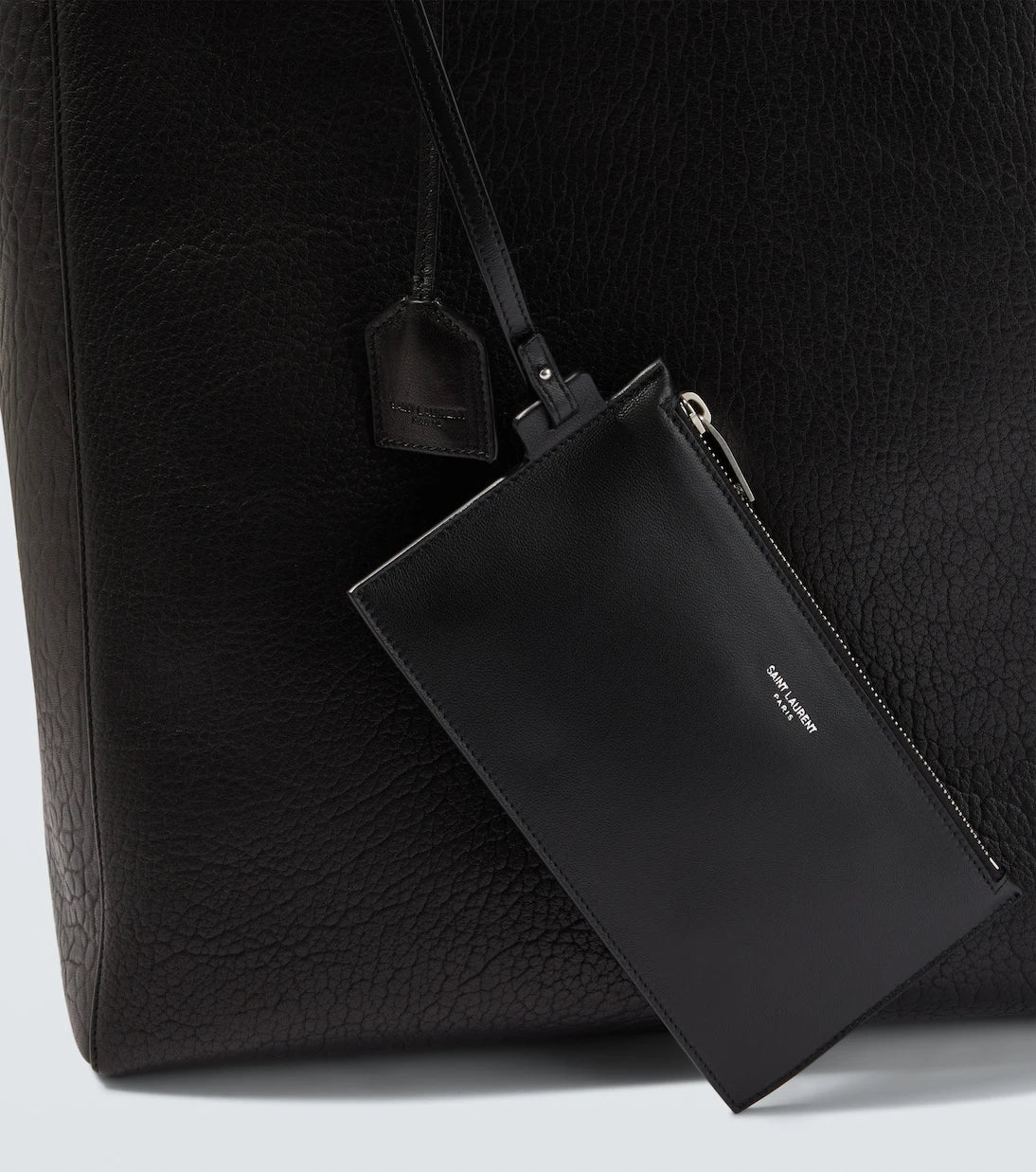 Saint Laurent - Bold leather tote bag