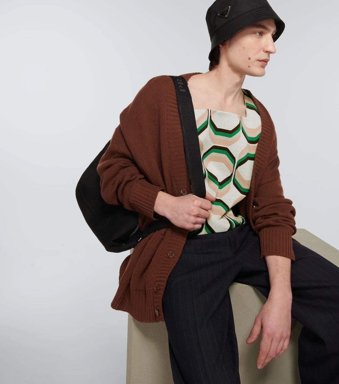 Prada - Geometric printed vest