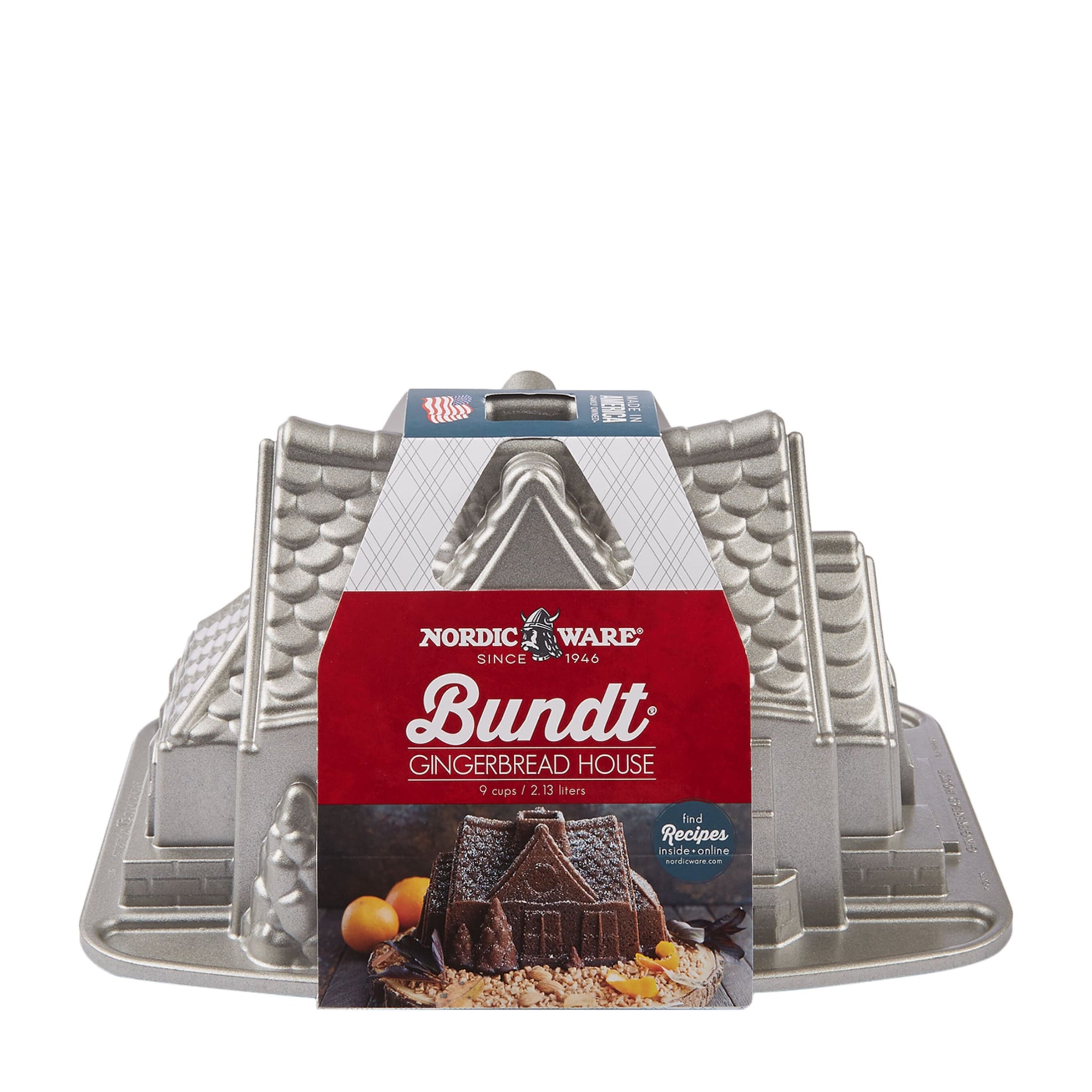 Nordic Ware Gingerbread House Bundt Pan