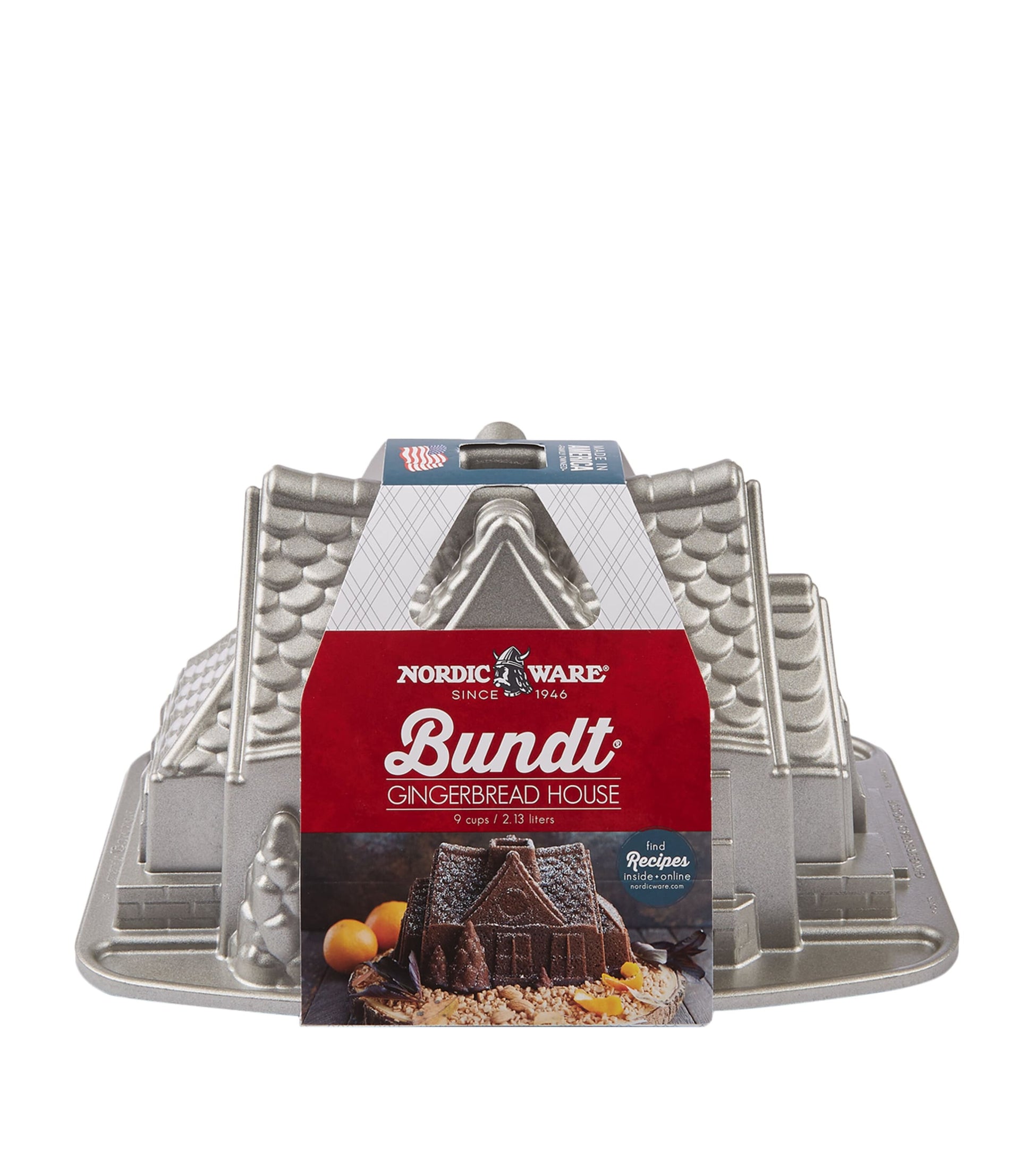 Nordic Ware Gingerbread House Bundt Pan