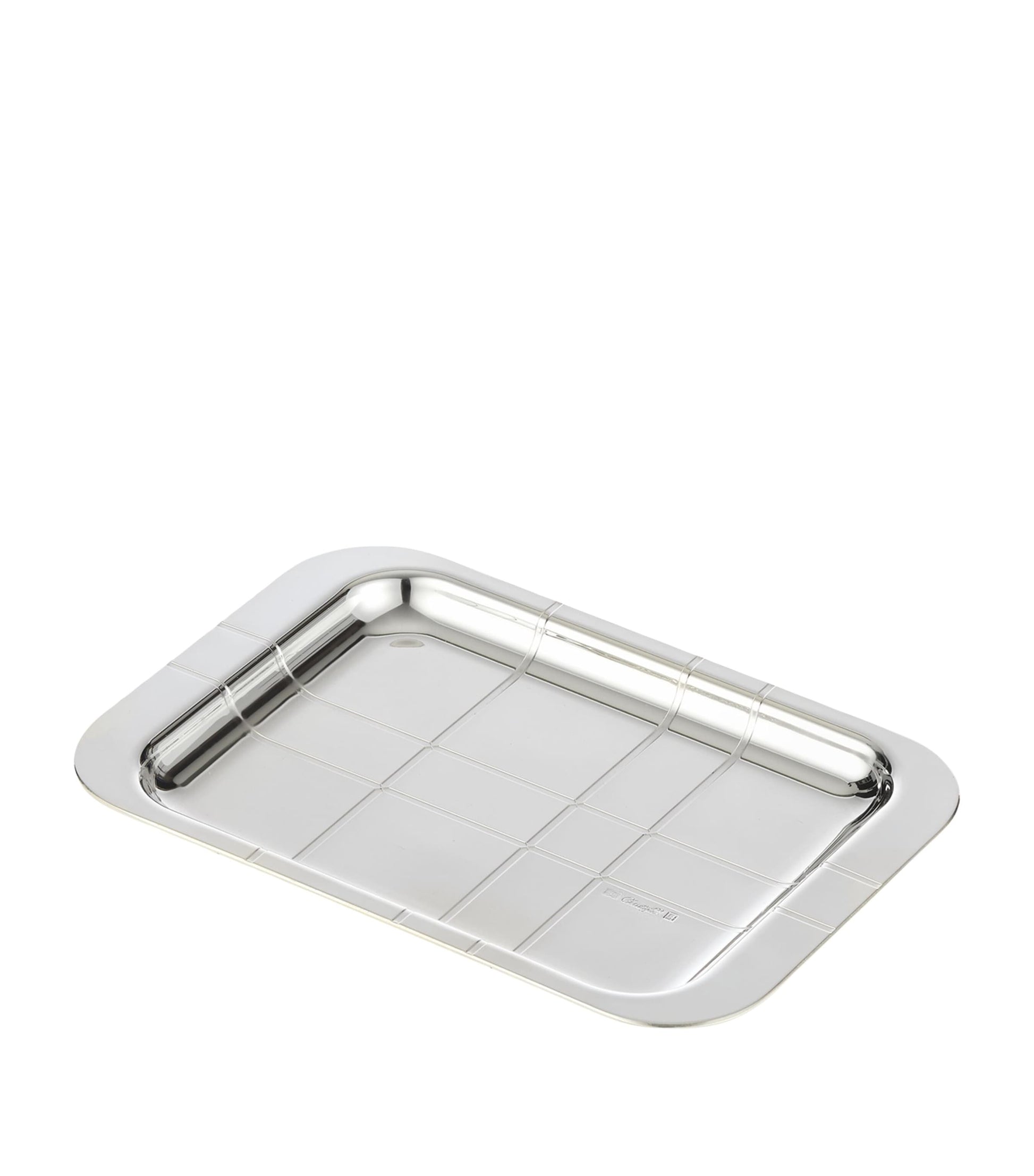 Christofle Silver-Plated Graphik Tray (15cm x 10cm)