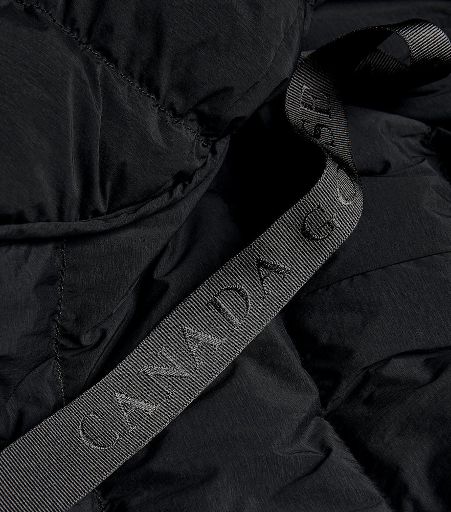 Canada Goose Black Down-Filled Clair Long Coat