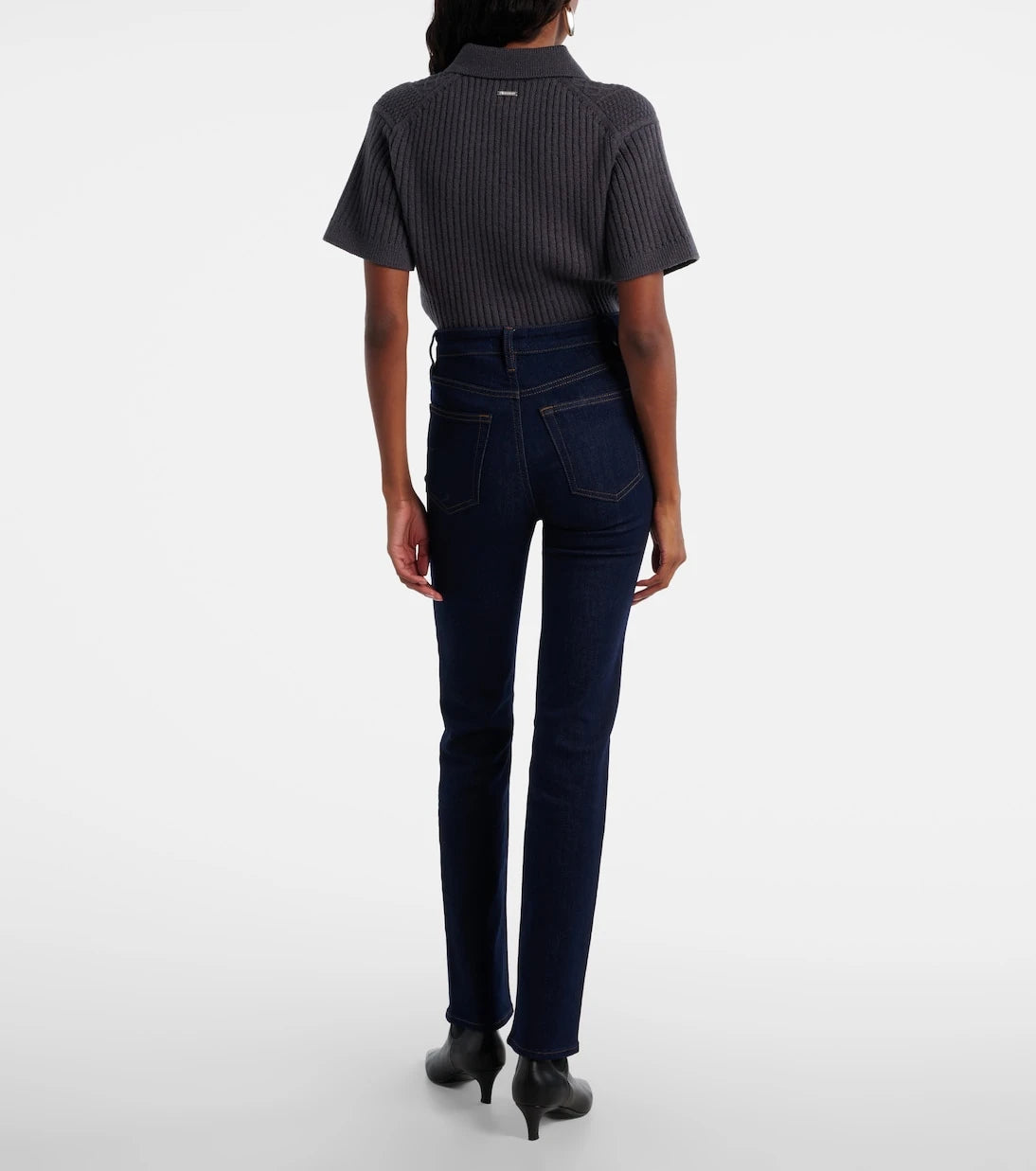 Frame - Pencil high-rise slim jeans