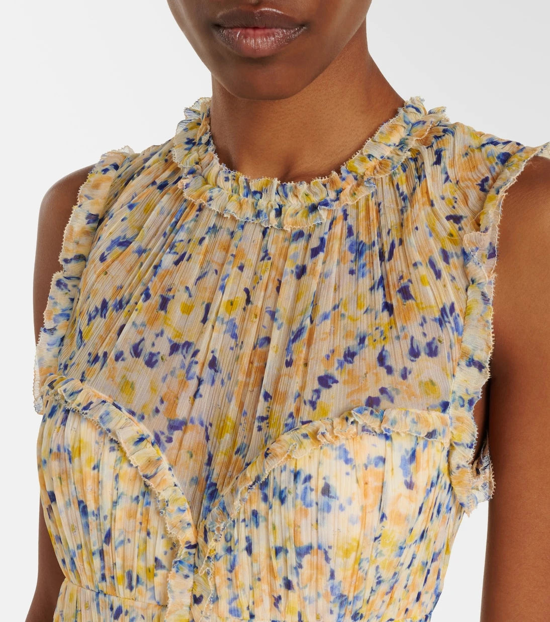 Ulla Johnson - Kasia floral silk chiffon maxi dress