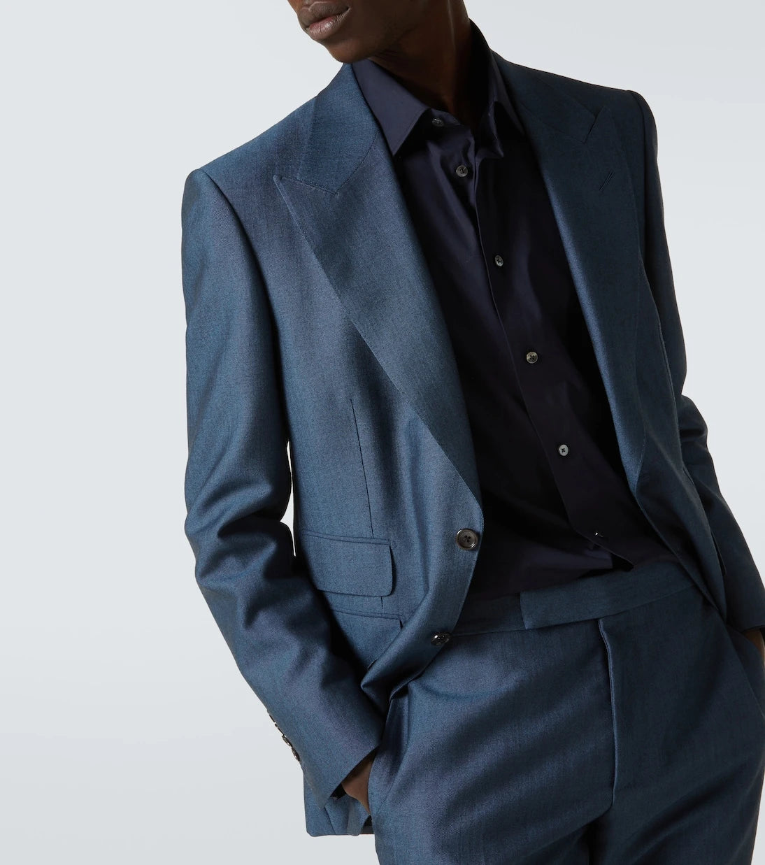 Zegna - قميص من مزيج القطن