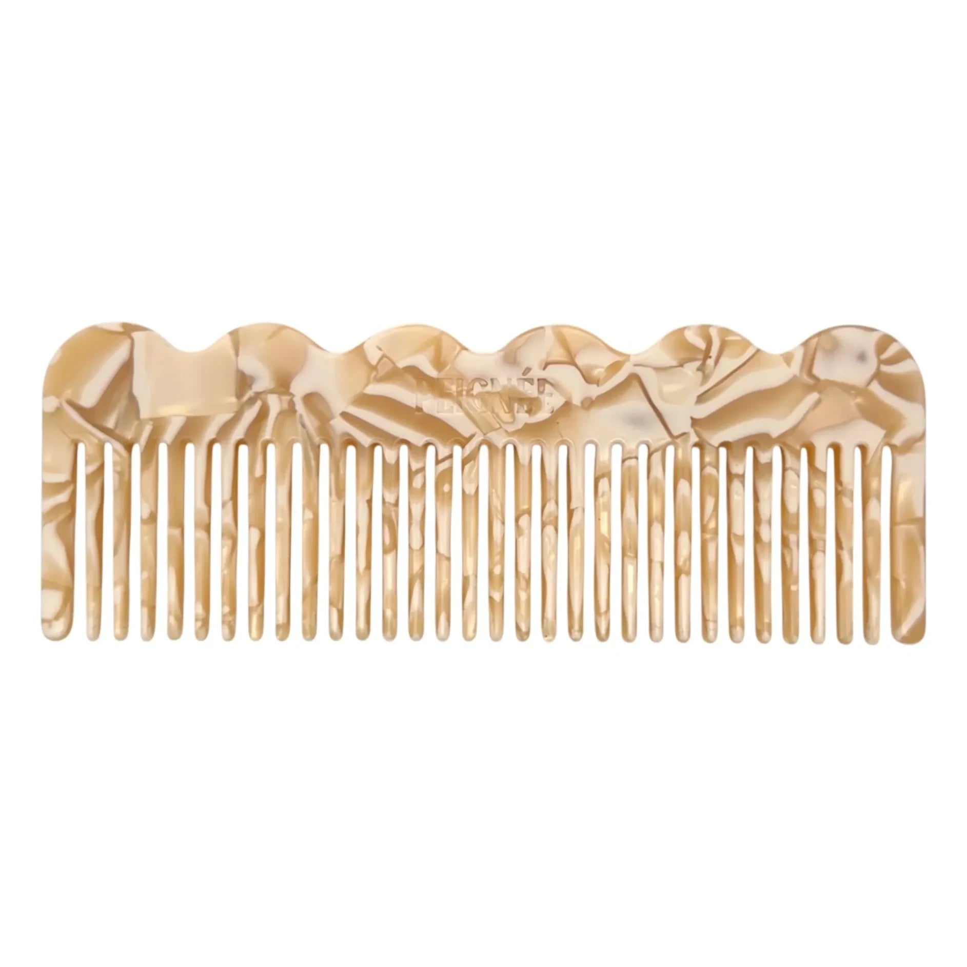 Peignée - Signature comb - Pop corn | Ivory