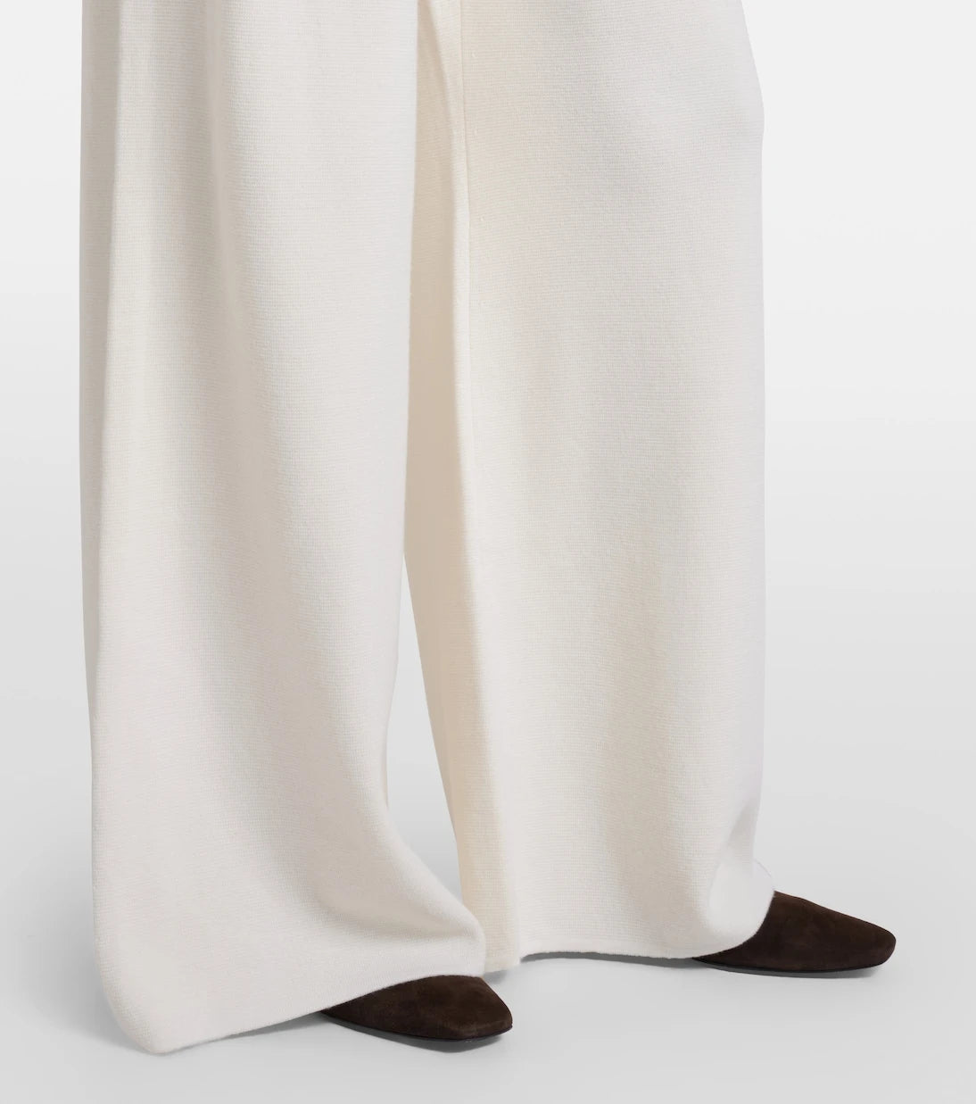 Max Mara - Bora virgin wool wide-leg pants