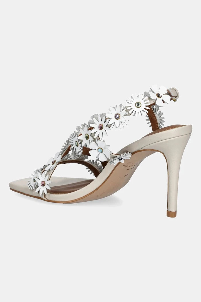 Кожени сандали Kurt Geiger London Flower Sandal