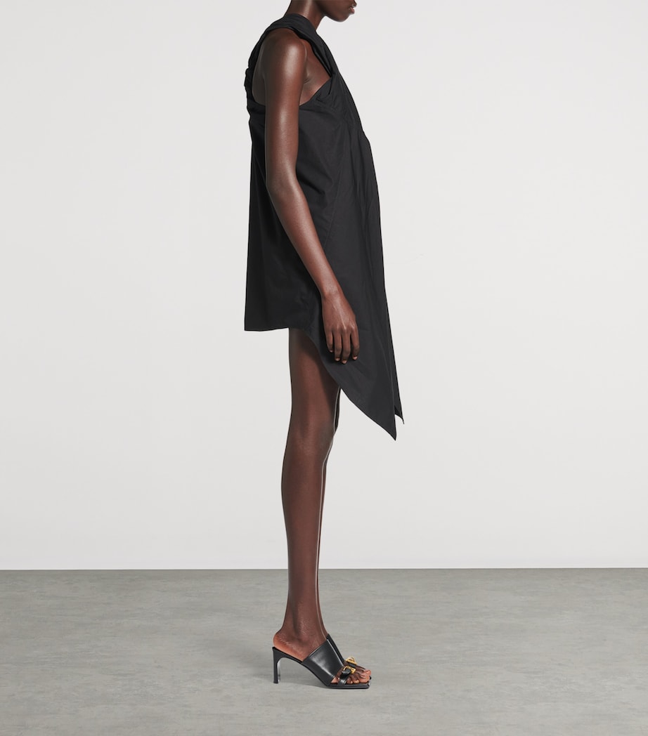 Cotton Twisted Shirt Dress