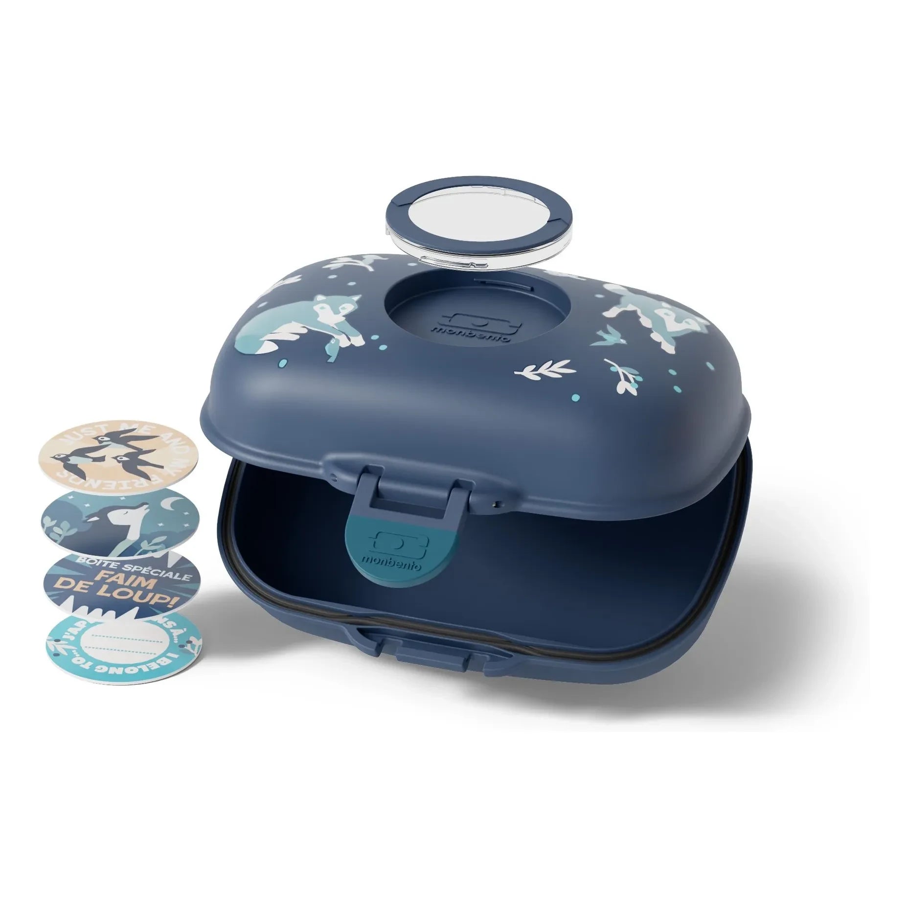 Monbento - Gram Loup snack box | Blue