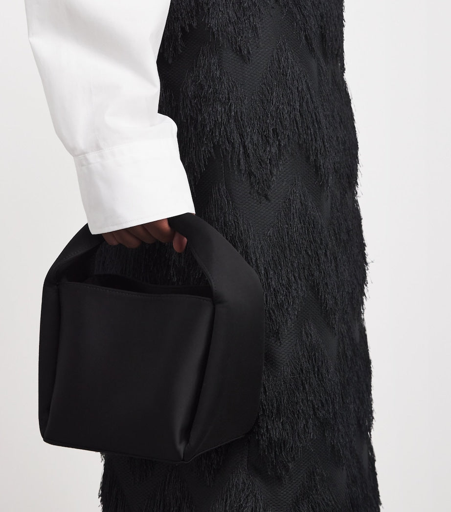 CAMILLA AND MARC Black Fringed Phoenix Midi Skirt