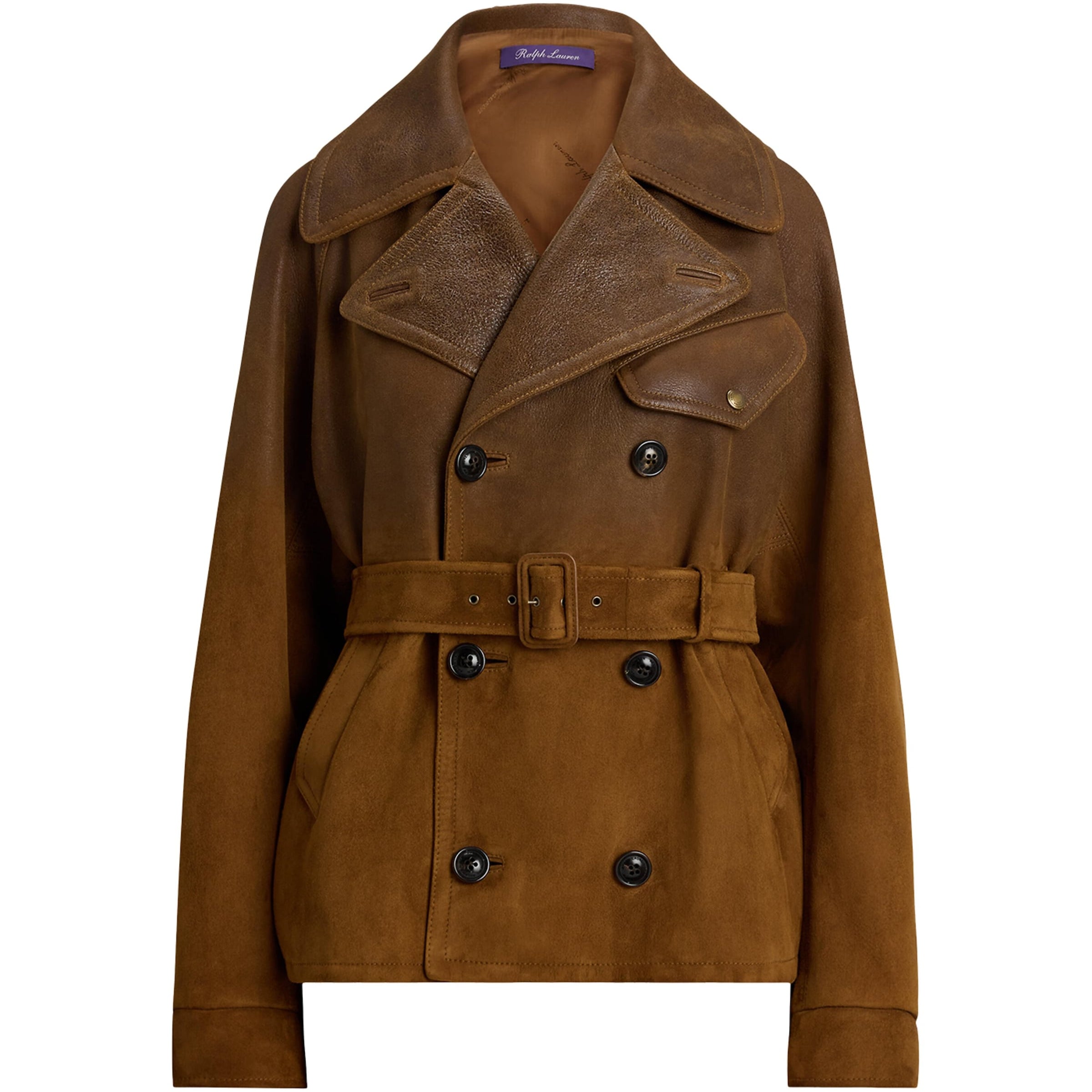 Brown Lamsbkin Eldridge Moto Jacket