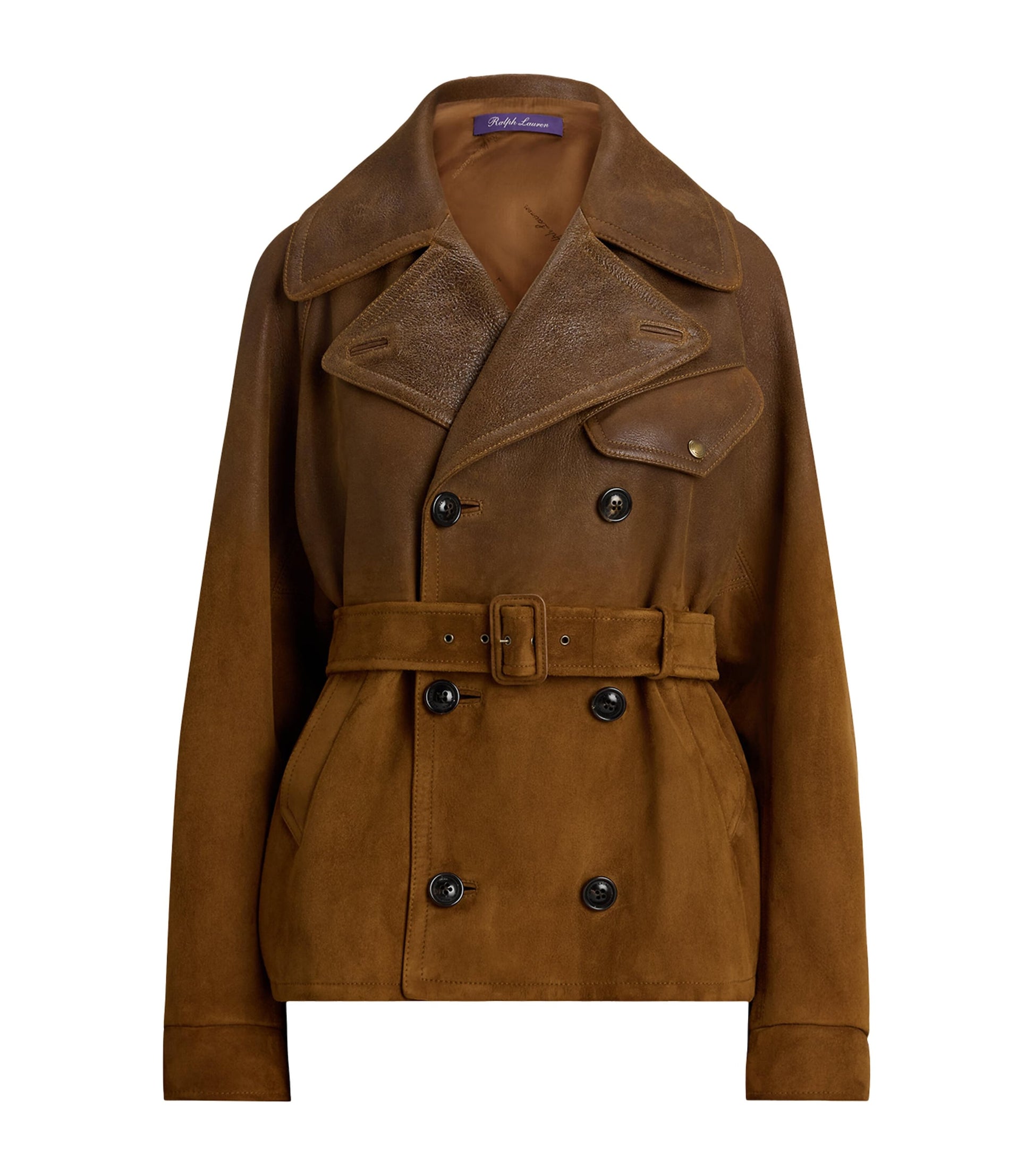 Brown Lamsbkin Eldridge Moto Jacket