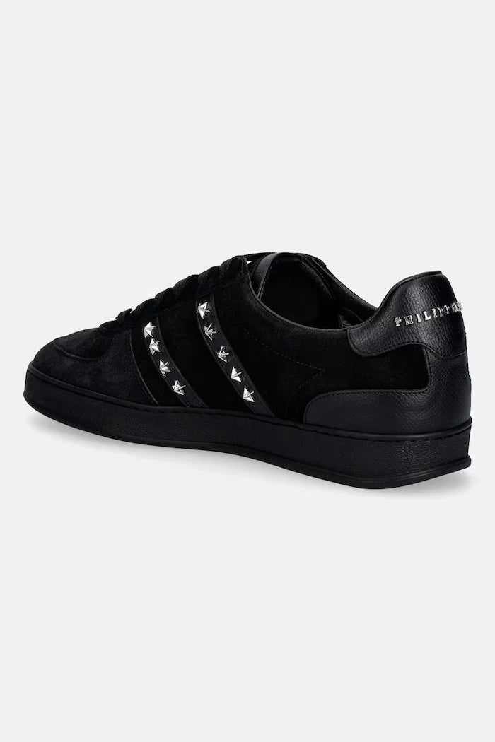 Philipp Plein Low-Top Retro Rebel Süet Spor Ayakkabı