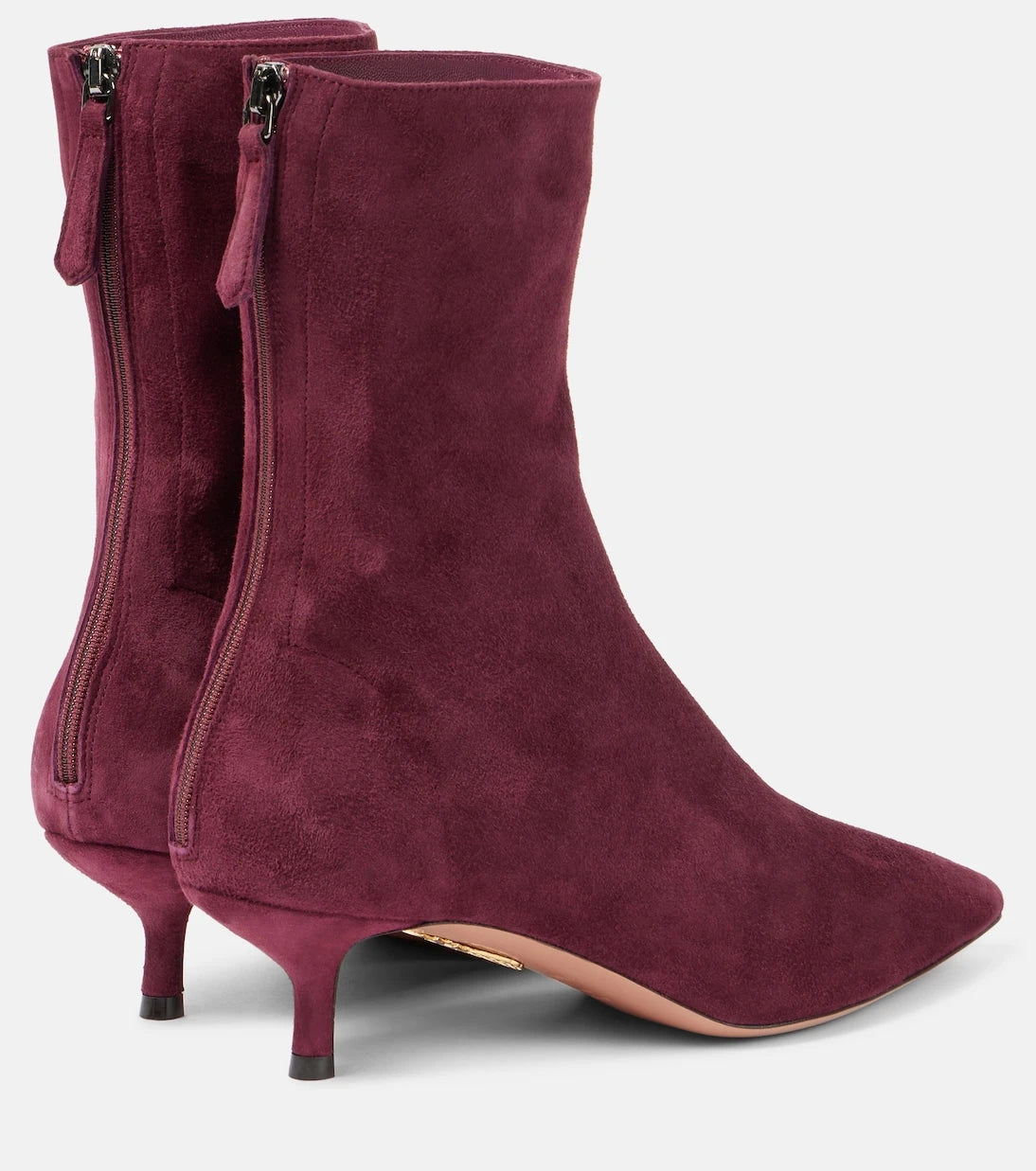 Aquazzura - Montmartre suede ankle boots