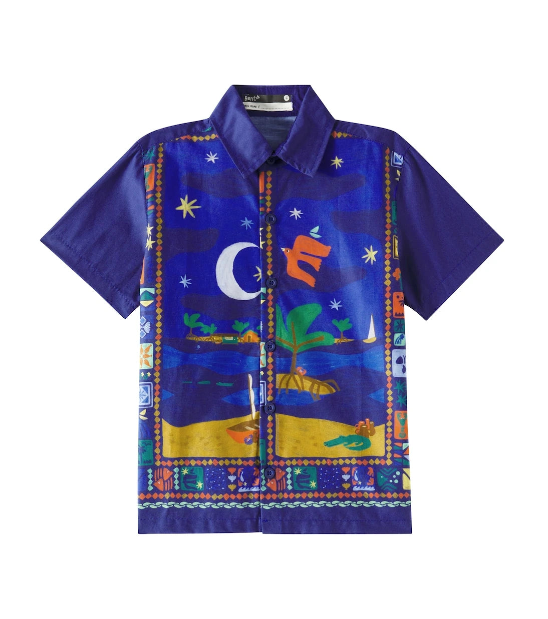 Fábula - Printed cotton shirt