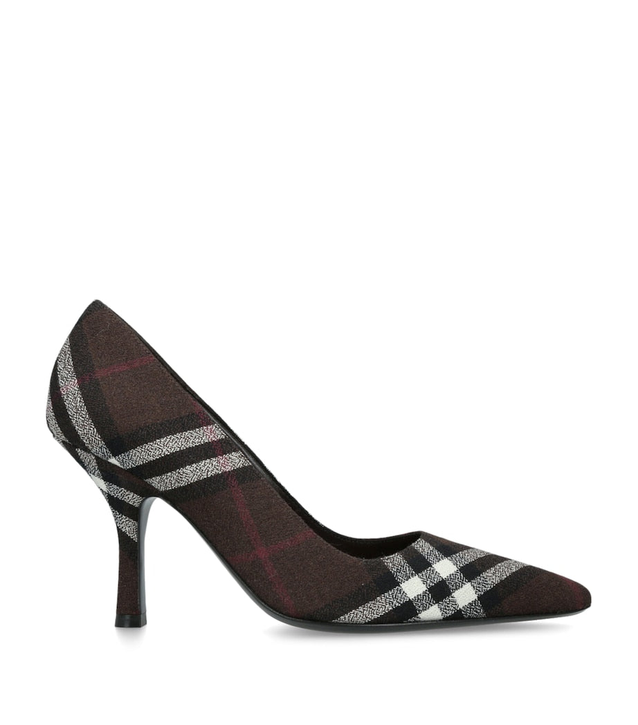 Burberry Check Dame Pumps​ 90