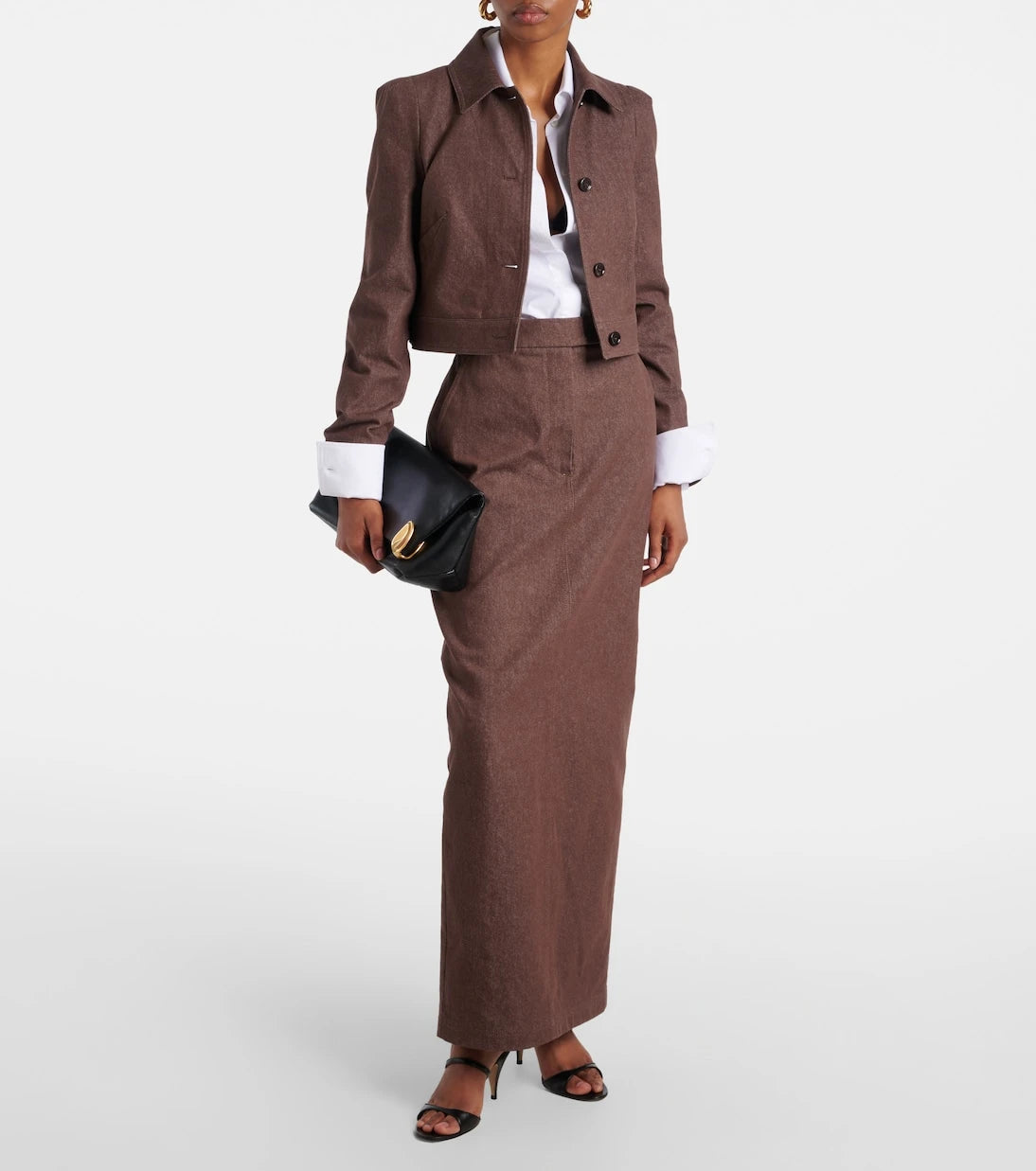 Max Mara - Carpa cropped cotton jacket